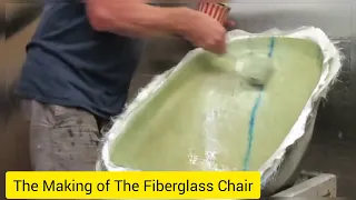 The Making of The Fiberglass Chair || Fiberglass Seat Layup 2023