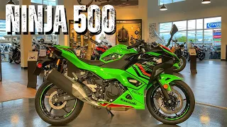 2024 Kawasaki Ninja 500 - Full Walk Around - Review