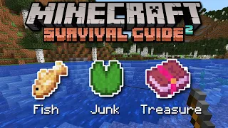 Fishing Mechanics Explained! ▫ Minecraft Survival Guide (1.18 Tutorial Let's Play) [S2 Ep.13]