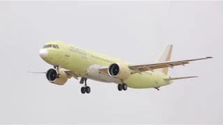 Второй самолет MC-21 и его первый полет