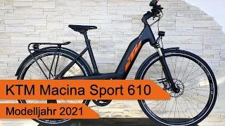 KTM Macina Sport 610  - Modelljahr 2021 (PTS Rahmen)