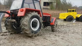 RC Tractor mudding Zetor 16145, Kirovets K700A, scale 1/10