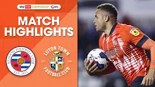 Reading 1-1 Luton Town | Championship Highlights