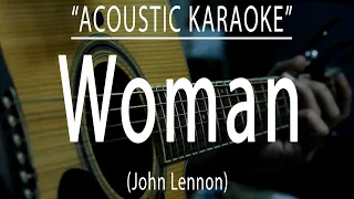 Woman - John Lennon (Acoustic karaoke)