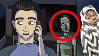 Reacting To True Story Scary Animations Part 3 (Do Not Watch Before Bed)