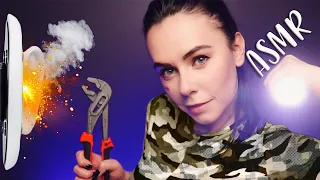 АСМР ПОЧИНЮ ТЕБЯ ⚙️ РЕМОНТ ТВОИХ УШЕК ⚡ ASMR FIXING YOU