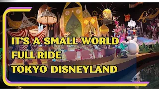 It's a Small World Tokyo Disneyland. Full Ride Video. Filmed with DJI Osmo Pocket 3, March 2024