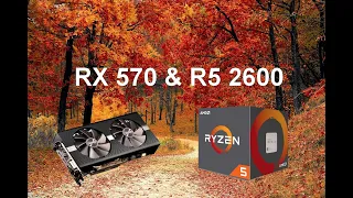 1080P AMD RX 570 | Ryzen 5 2600 | Test in 6 Games