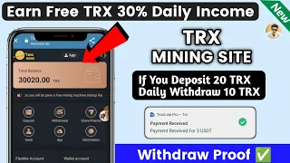 New Usdt Mining Site | usdt earning site | trx usdt mining app | Cloud Mining | usdt investment site