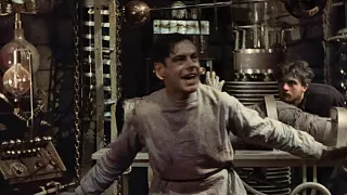 "It's Alive" Scene - Frankenstein (1931)(Recolored)