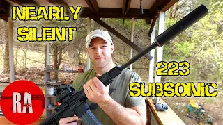 AR-15 Silencer 5.56 Subsonic vs Supersonic Ammo