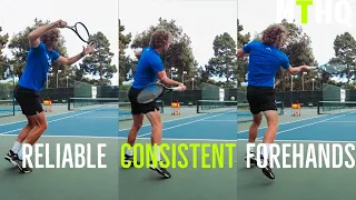 How To Hit SMOOTHER FOREHANDS In Tennis - Forget The “ATP” Forehand!