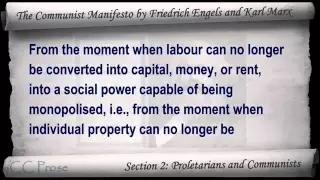 The Communist Manifesto Audiobook by Friedrich Engels and Karl Marx 360p