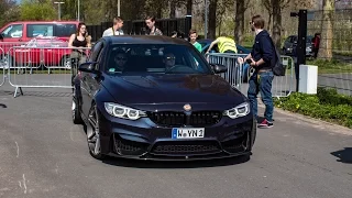 BMW M3 Manhart MH3 550 BURNOUT