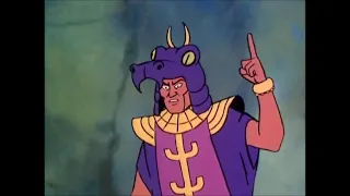 Young Samson and Goliath cartoon clip: The Dragon Men Leader