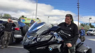 BMW K1600B Bagger Start Up at Frontline Eurosports with two happy new customer!!