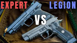 Sig Legion p226 vs HK USP Expert