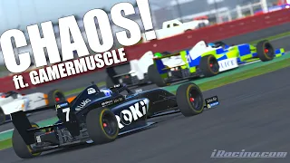 Gamermuscle is in this race, what could possibly go wrong? | iRacing F4 at Silverstone