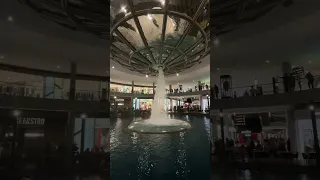 Rain Oculus at Marina Bay Sands, Singapore. A gigantic whirlpool #shorts