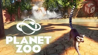 Planet Zoo - Супер вольер для лемуров! #8 ч.2 (Beta)