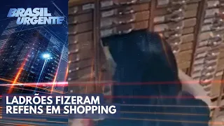 Ladrões invadem shopping e roubam joalheria