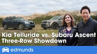 Kia Telluride vs. Subaru Ascent | 2020 SUV Comparison Test