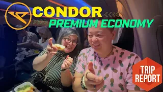 CONDOR PREMIUM ECONOMY DE2403 YYZ - FRA TRIP REPORT WITH RITA DEMONTIS