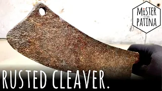 Antique Rusty Cleaver Restoration - Full Restoration | Mister Patina