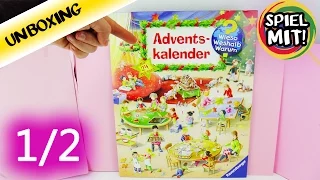 GRÖßTE ADVENTSKALENDER DER WELT? Wieso? Weshalb? Warum? - Wir öffnen 24 Türchen [1/2]