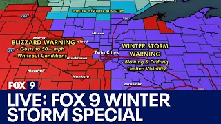 LIVE: FOX 9 is live with the latest on the winter storm