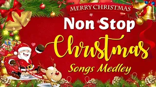 【クリスマスソング】3 Hours of Non Stop Christmas Songs Medley 🎄🎁  Greatest Old Christmas Songs Medley 2021
