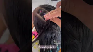 Tutorial de penteado com liguinhas #tutorialhair