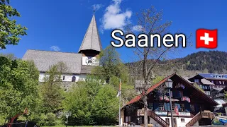 Saanen 🇨🇭,Most Beautiful Charming Chalet Village In Switzerland .