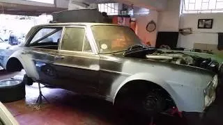 Mercedes 300SEL 6.3 Racing Project - First Start