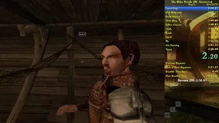 Morrowind Any% Speedrun in 2:28.76