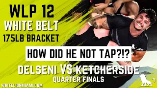 HOW DID HE NOT TAP???? 175 WHITE BELT BRACKET. WLP12: DELSENI VS KETCHERSIDE