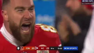 Chiefs Full Game Winning Drive | Bengals vs Chiefs | 2023 AFC Championship