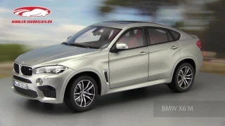 ck-modelcars-video: BMW X6 M grau metallic Norev