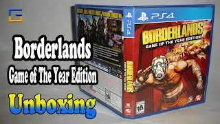Borderlands Game of the Year Edition PS4 Unboxing & Overview