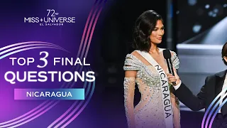 72nd MISS UNIVERSE - Nicaragua's Final Question | Miss Universe