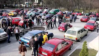 Wiosenny zlot zabytkowych samochodów w Otwocku