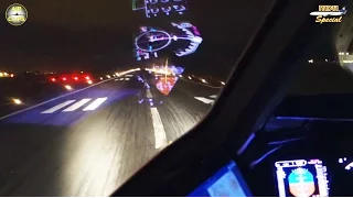 LH Cargo MD 11F COCKPIT MOVIE 4/4 Nairobi-Frankfurt by night, FULL ATC [AirClips full flight series]