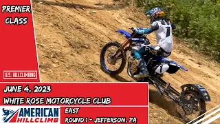 Premier Class 2023 American Hillclimb East Series Round #1 Jefferson, PA 6/4/2023 White Rose M/C