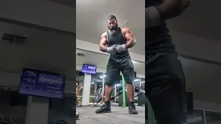 Muscle God Samson Hercules Shoulders Are Huge!!