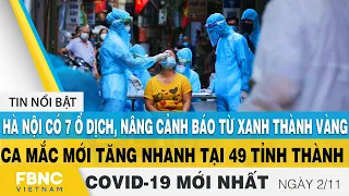 Tin tức Covid-19 mới nhất hôm nay 2/11 | Dich Virus Corona Việt Nam hôm nay | FBNC