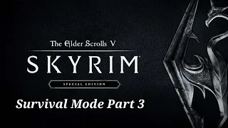 Elder Scrolls V: Skyrim Special Edition Survival Mode Stream Part 3 (18+)