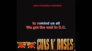 Guns N' Roses - Civil War [Karaoke]