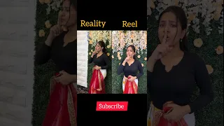 Nilanjana Dhar reels vs reality ❤️||Deblina's Creation||#youtubeshorts #shorts #explore