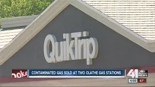 Contaminated gas sold at two Olathe gas stations