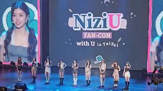 NiziU(니쥬) - Take a picture + Poppin' Shakin' + I AM + PRISM + CLAP CLAP 【FAN-CON with U in Taipei】